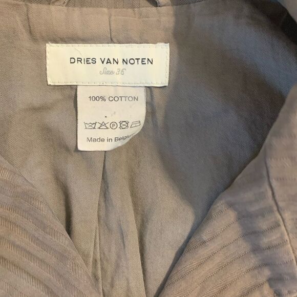 Dries Van Noten brown bolo jacket size EU 36 size 6 - Picture 7 of 9